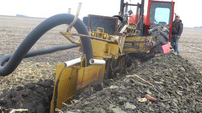 From the Fields: Replacing tile drains in field
