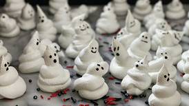 Diamond Dishes: Meringue ghost cookies so easy it’s scary