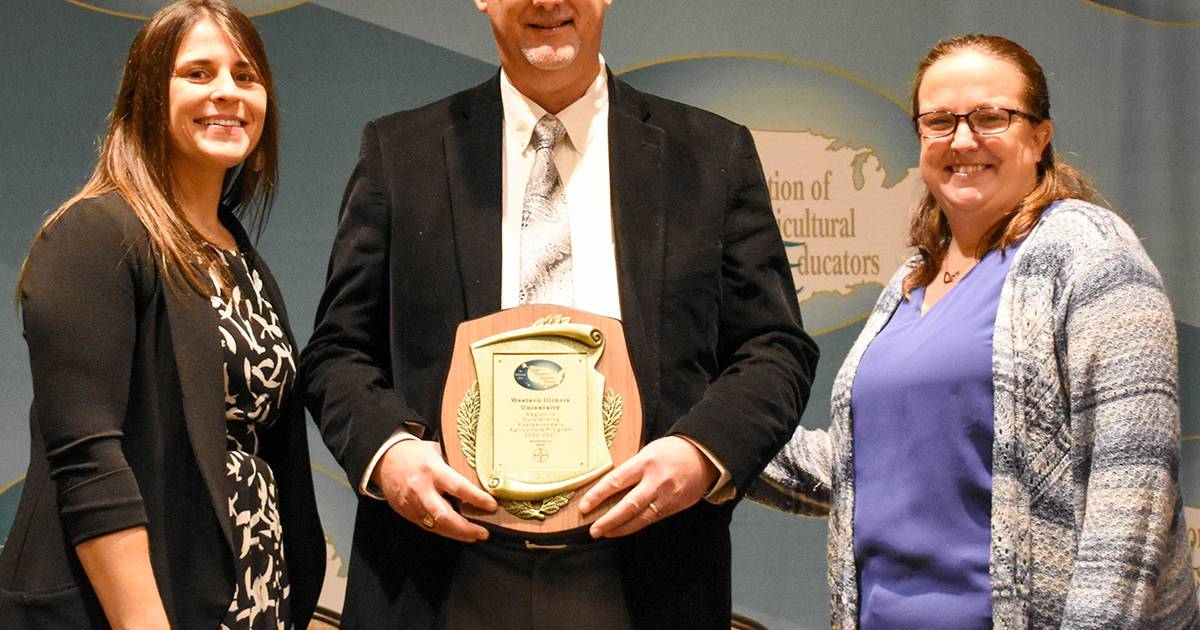 WIU ag school honored as top nationwide program AgriNews