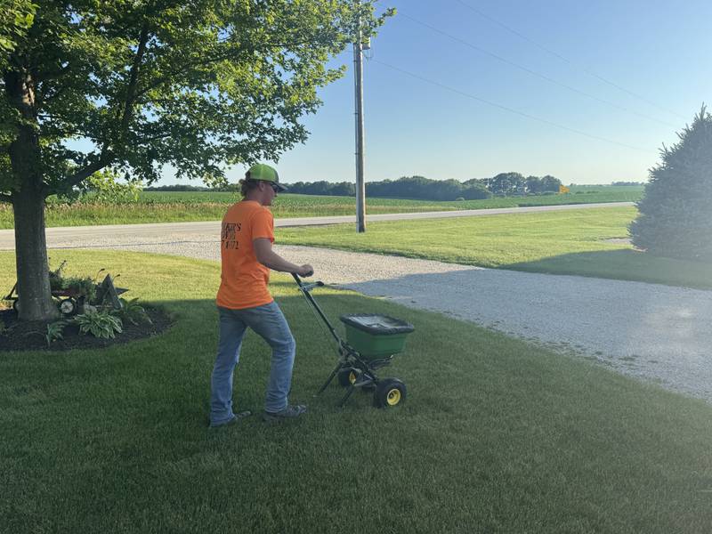 Tucker Snook started with a couple of customers and grew Tucker’s Mowing LLC into a business that now includes 48 customers a week. The Cambridge FFA member plans to keep expanding his business by obtaining his sprayer’s license.