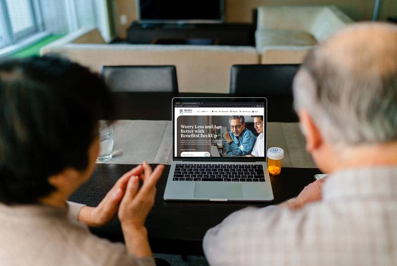 BenefitsCheckup.org connects older adults and people with disabilities with nearly 2,000 benefits programs to help them pay for food, medicine, utilities and other daily expenses.