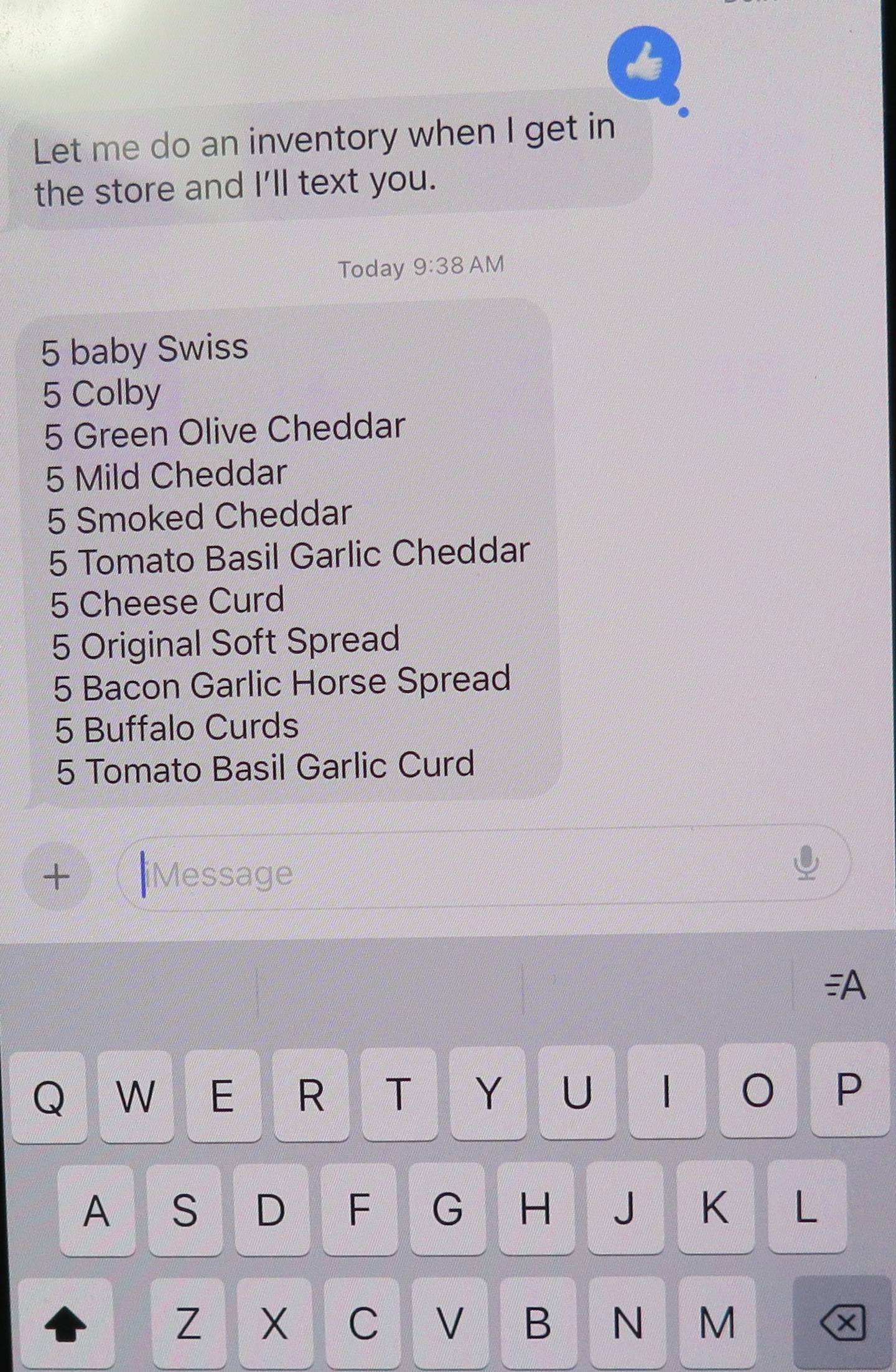 After making two deliveries Wednesday morning, Ken Ropp received an order for cheese products via text from another restaurant. Ropp believes a key piece to the success of the business is the relationships he’s developed to help meet the customers’ needs.