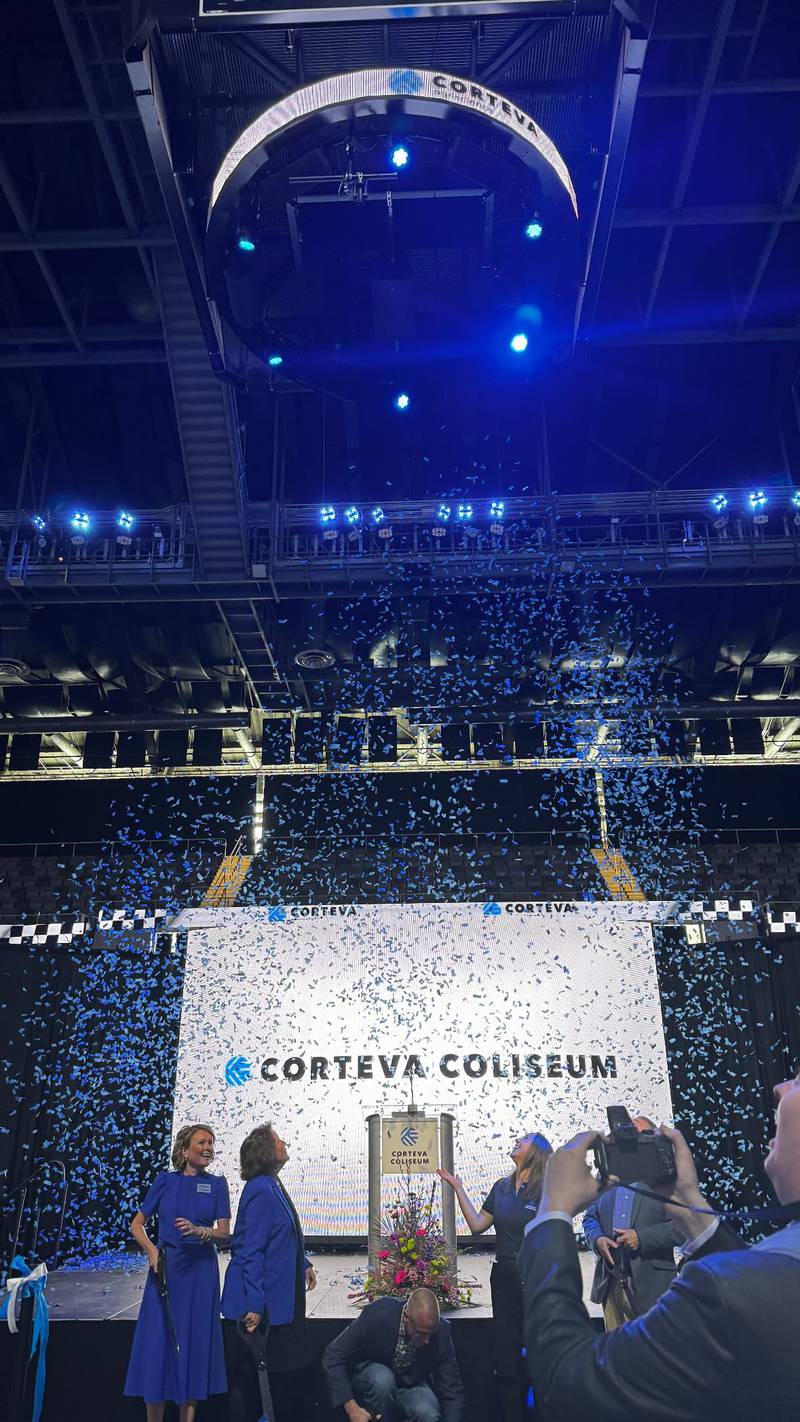 The Corteva/Indiana State Fair naming rights partnership was first announced last year. A celebration was held April 16.