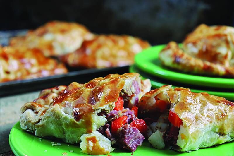 These golden, flaky pasties turn St. Patrick’s Day leftovers into a handheld feast.