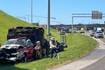 1 million bees make for bumper-to-buzzer traffic on a Tennessee highway ramp