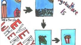 Young artists observe National Ag Day