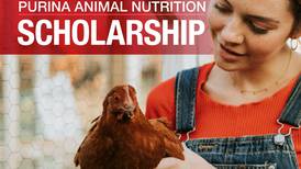 $20,000 in student scholarships offered by Purina Animal Nutrition