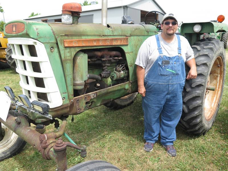 After using it to plant this past spring, Cliff Schaefer displayed his Oliver 770 at Historic Farm Days in July. Schaefer, also a regular participant at Half Century of Progress, serves as president of the Heartland Oliver Collectors Association.