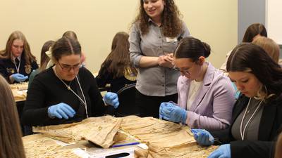 Students learn about ag careers during skills sessions at WCFA