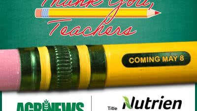 Read the AgriNews Thank You, Teachers tribute
