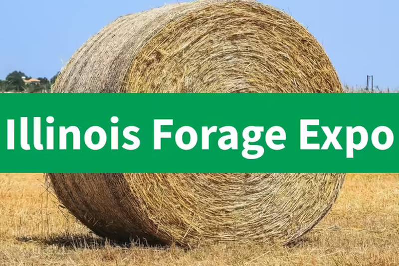 Demonstrations, equipment and education will be the features of the Illinois Forage Expo on July 30.