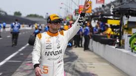 Racing star Pato O’Ward finally milks a cow before Indy 500