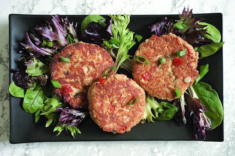 Canned salmon transforms into crisp, flavorful patties in just minutes.