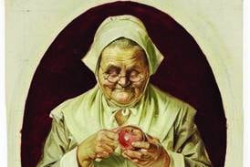 Antiques & Collecting: ‘Peeling Apples’ illustration has appeal