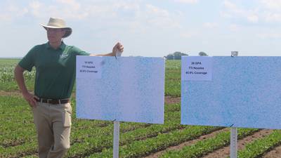 Research work evaluates various herbicide applications