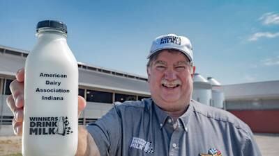 Hoosier farmer to serve Indy 500 milk