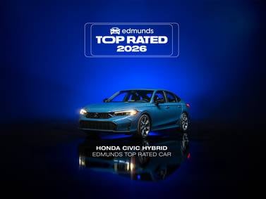 Edmunds Top Rated vehicle awards for 2026