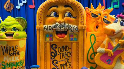 1,500-pound cheese sculpture created at State Fair