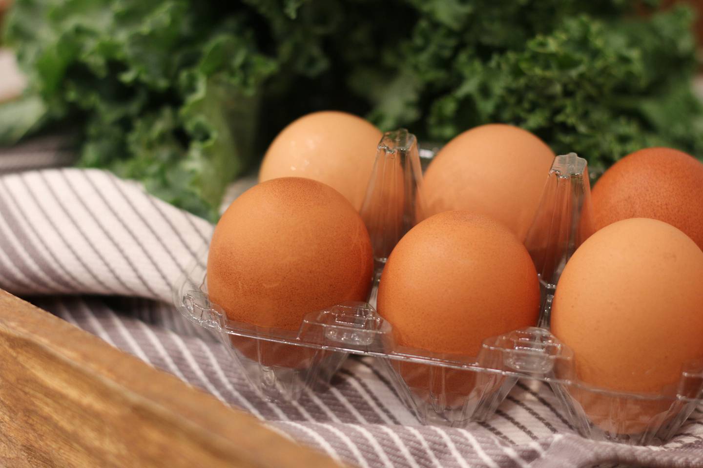 Groceries lay on a kitchen counter before being sorted for storage in the pantry and refrigerator.