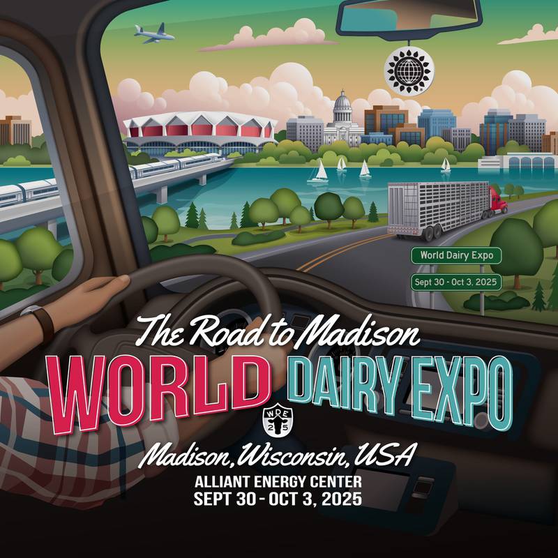 Each fall, the World Dairy Expo is held at the Alliant Energy Center in Madison, Wisconsin.