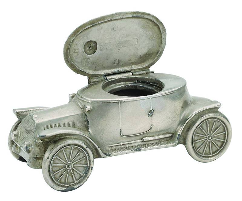 When’s the last time you saw a car like this on the road or needed an inkwell to write? Antiques can remind us of how much and how quickly styles and technology change.