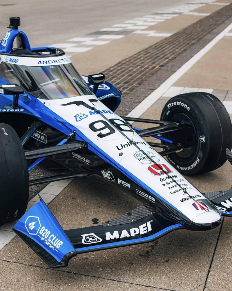 Andretti INDYCAR is partnering with the B20 Club — a biofuel initiative between the Indiana Soybean Alliance and the American Lung Association.