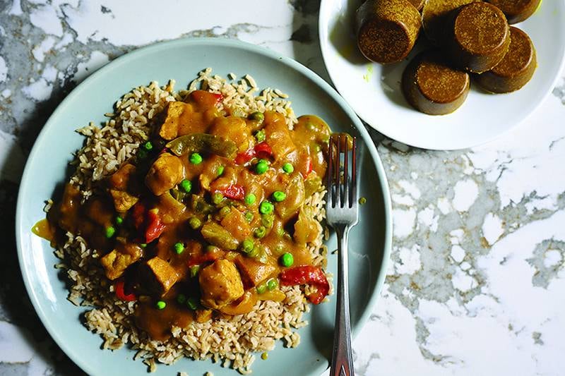 Homemade curry roux transforms chicken and vegetables into a rich, comforting curry.