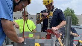 Providing grain bin safety training to rural fire departments