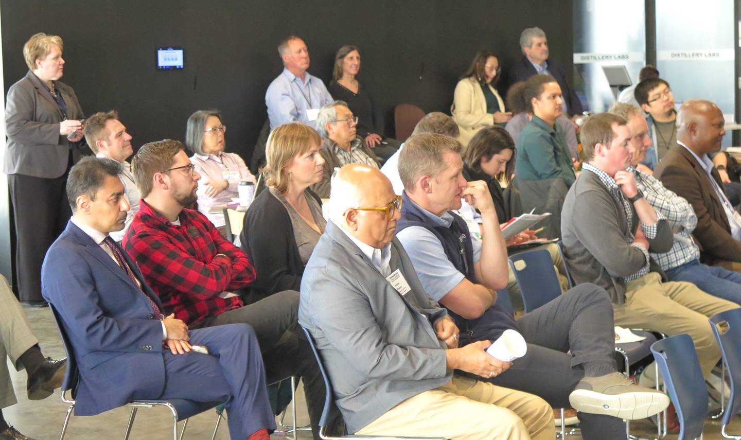 Nearly 80 researchers, investors and others attended the Soybean Innovation Center’s first SpringBoard event to highlight efforts focusing on taking Illinois’ ag-tech potential to the next level. The two-day event was spear-headed by the Illinois Soybean Association and held at Distillery Labs in Peoria.