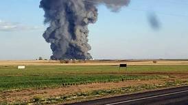 Massive Texas dairy farm blaze caused by engine fire in manure hauler