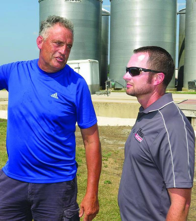 Seeing double Doublecrop soybeans planted during field day AgriNews