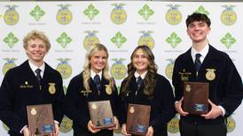 Four Outstanding Section Reporter awards presented