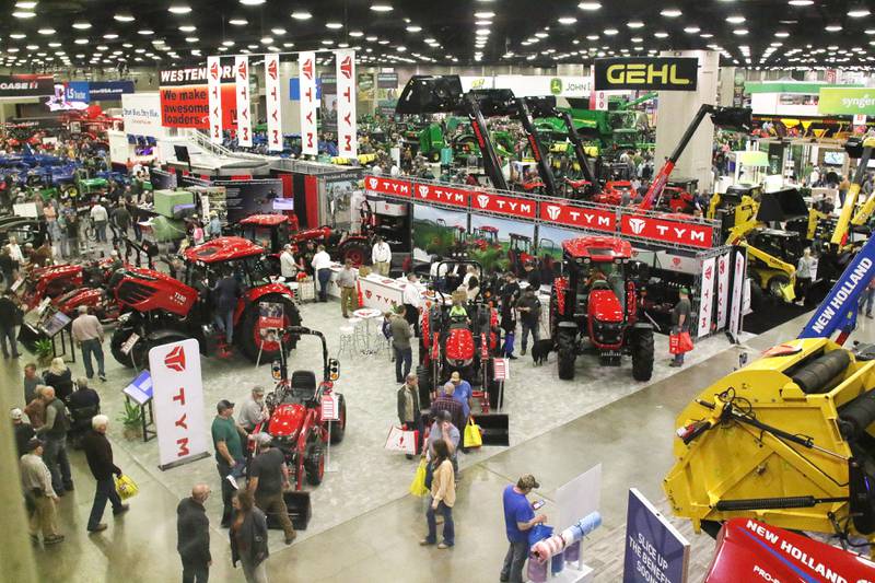 The National Farm Machinery Show brings in over 800 exhibitors featuring the latest agricultural products each year.