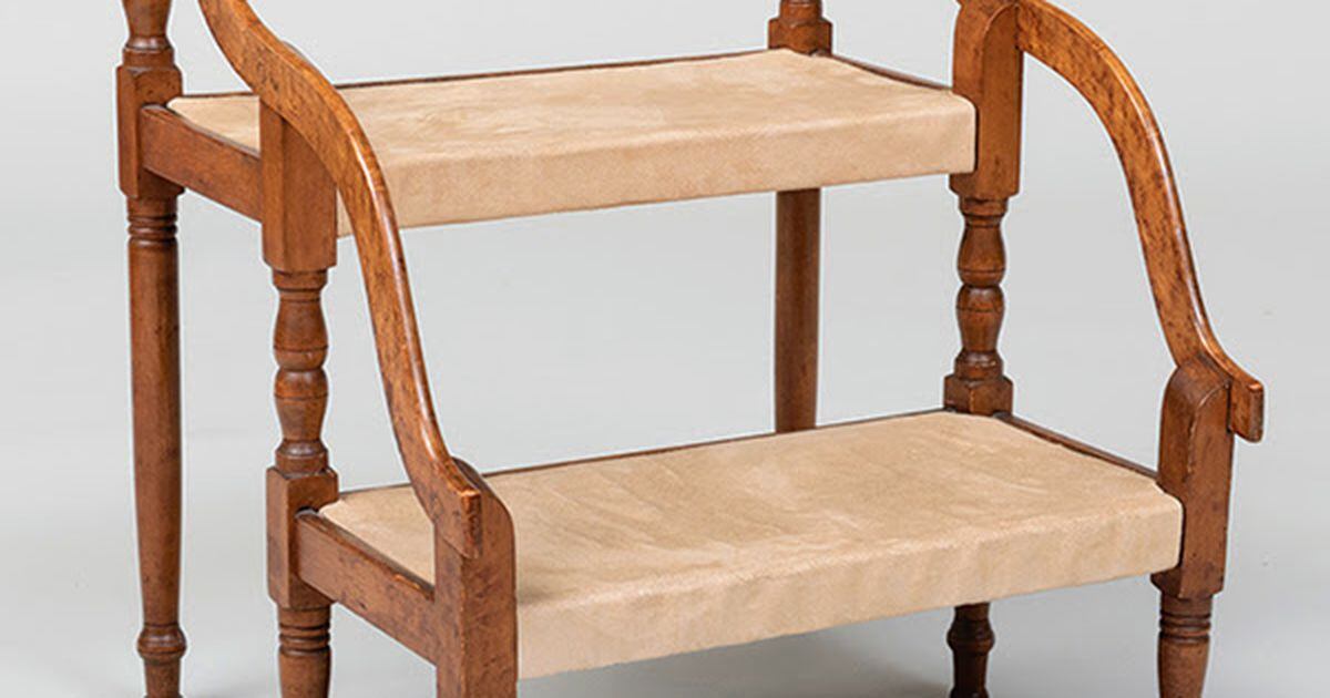 Antiques & Collecting Step stool helped climb into bed AgriNews