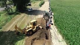 Challenges installing drainage tile mains