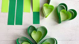 Donna’s Day: Make a decorative paper shamrock