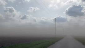 Getting dust to settle on farmland