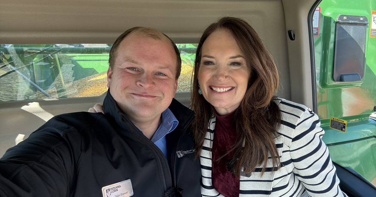 Rollins harvests corn on Indiana farm visit: Highlights trade wins, hears from Hoosier farmers