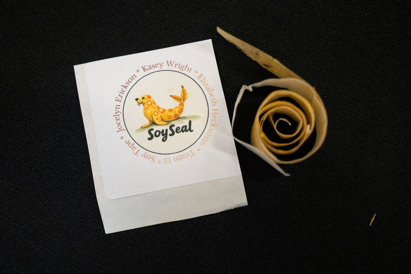 A team of Purdue University sophomores won $20,000 in the Student Soybean Innovation Competition for their soy-based adhesive product called SoySeal.