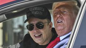 Trump selects a new Tesla on White House driveway to show support for Elon Musk