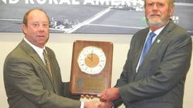 Morris inducted into ISPFMRA Hall of Fame