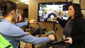 Spray simulators give students driving experience