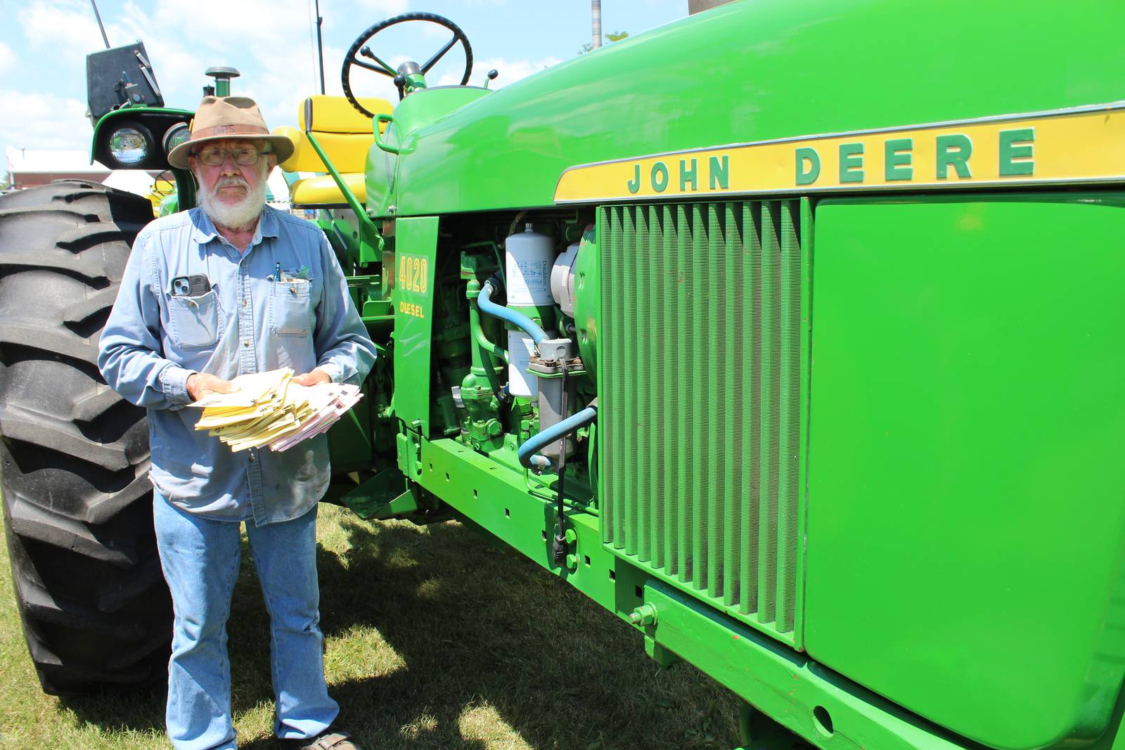 Painter completes hundreds of antique tractors AgriNews