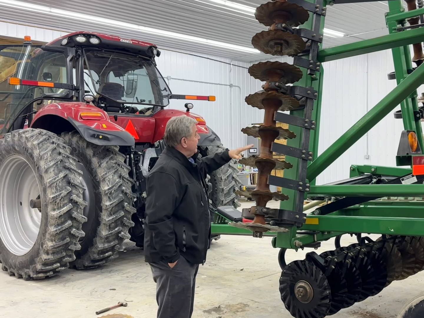 McKinney Farms in Tipton County consists of several thousand acres of seed soybeans, non-GMO soybeans that are exported as whole beans, and high oleic soybeans, as well as commercial corn for ethanol.