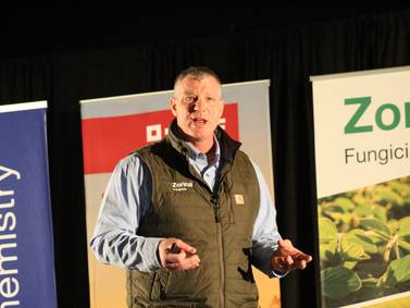 Zorina fungicide provides white mold control in soybeans