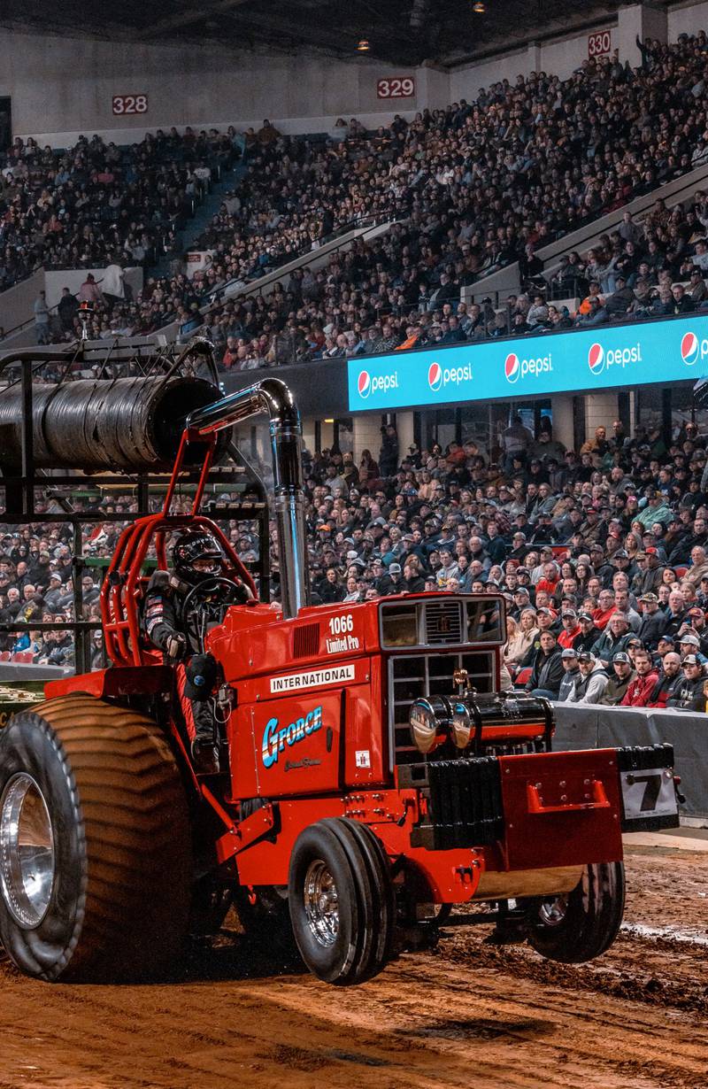 It wouldn’t be the National Farm Machinery Show without the Championship Tractor Pull, sponsored by Farm Credit Mid-America. Nearly 200 drivers will compete in the nation’s longest-running indoor tractor pull, and you are invited to join the excitement in person or tune in to the livestream across five thrilling performances.
