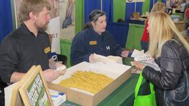 Expo visitors sample homegrown products: Sweet corn secret ingredient in sugar cookies