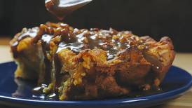 Pumpkin gives bread pudding a seasonal twist