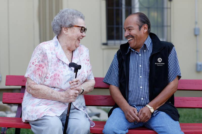 AmeriCorps Seniors volunteers change lives, coming together to enrich communities, strengthen social ties and build a sense of respect and understanding.