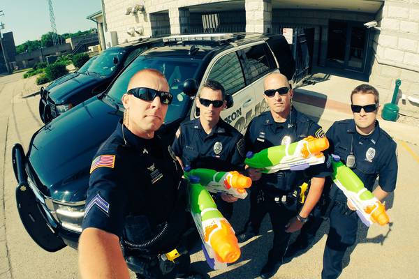 Operation water gun: Police use fun approach with a serious side